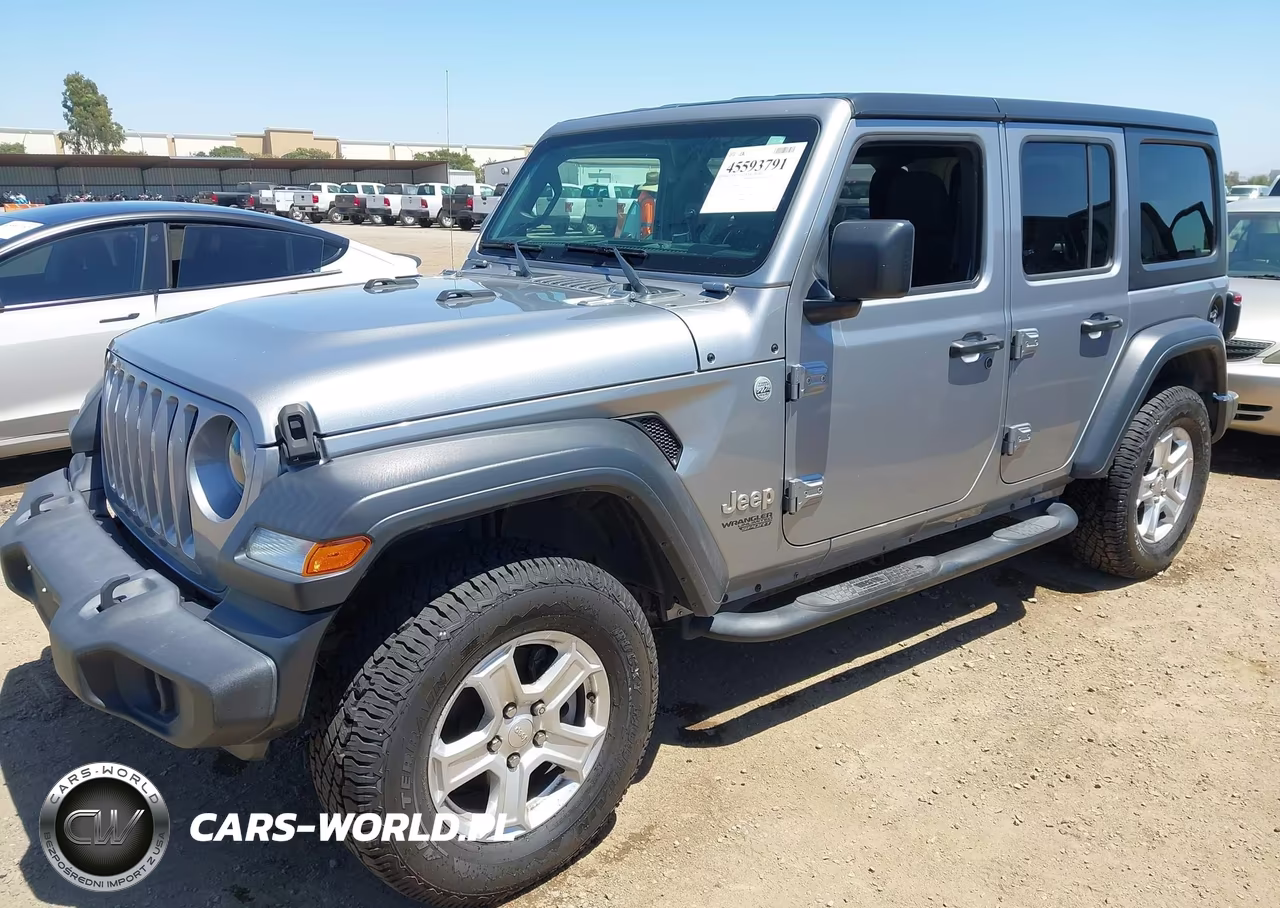 2020 Jeep Wrangler Unlimited Sport S 4X4 VIN:1C4HJXDG8LW284415 - 2
