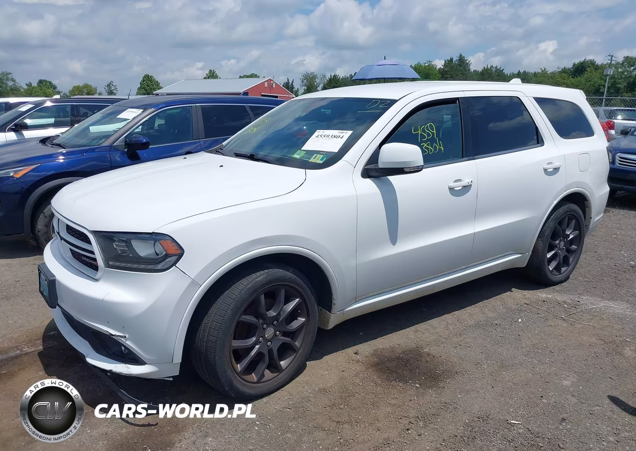 2017 Dodge Durango R-T Awd VIN:1C4SDJCTXHC732980 - 2