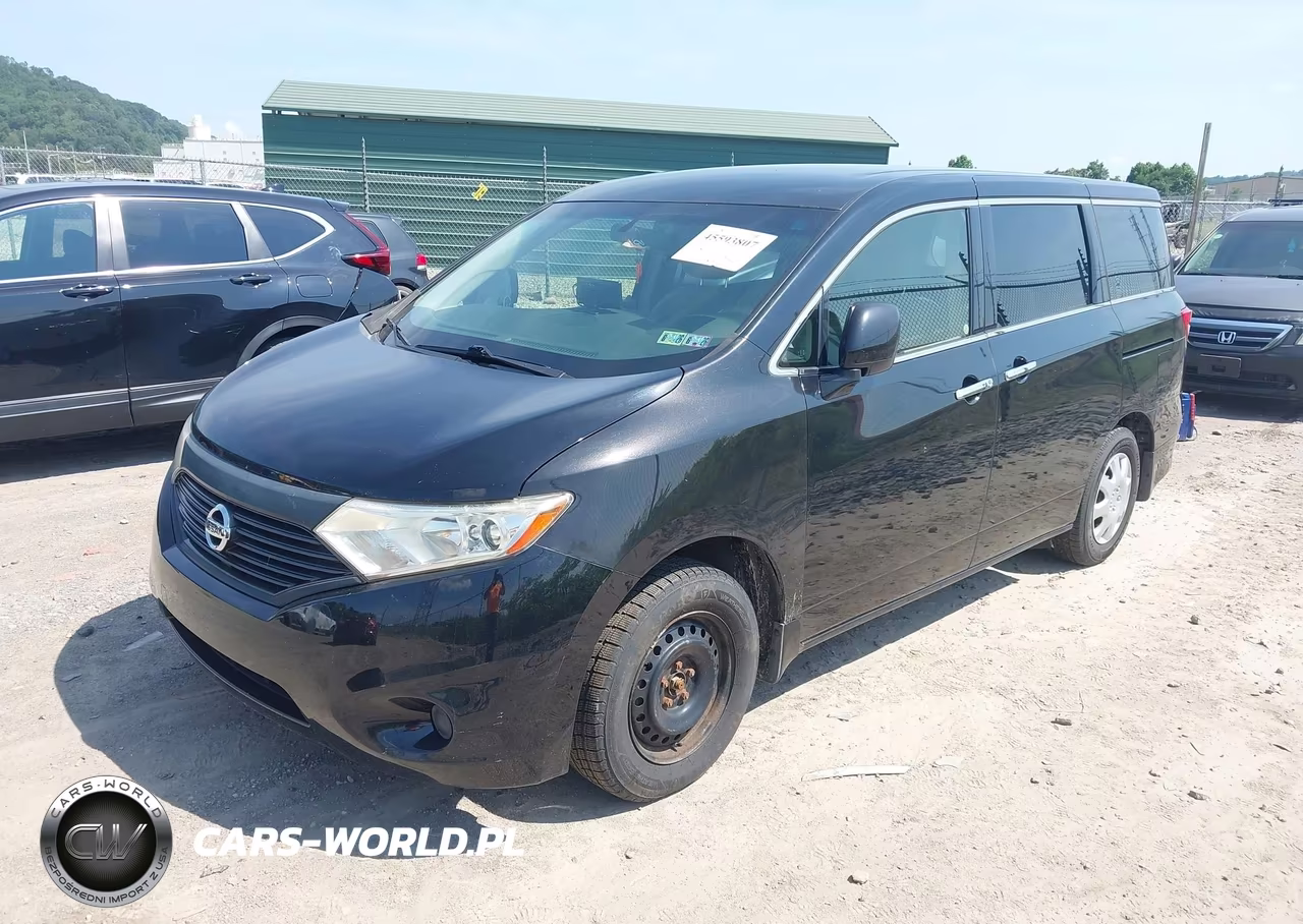 2013 Nissan Quest S VIN:JN8AE2KP8D9070587 - 2