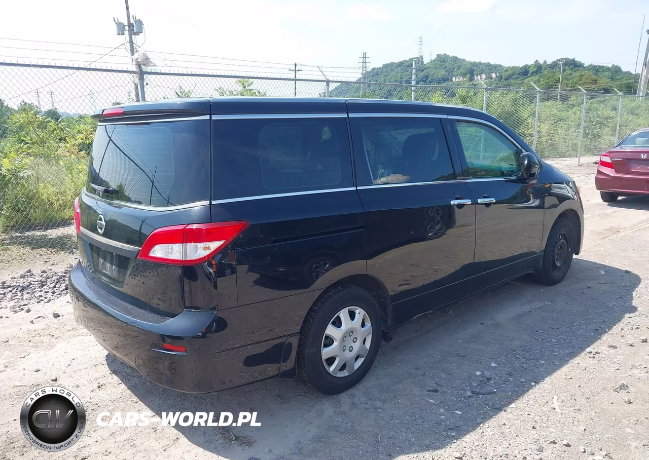 2013 Nissan Quest S VIN:JN8AE2KP8D9070587 - 4