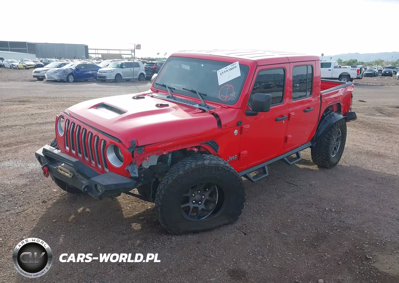 2020 Jeep Gladiator Overland 4X4 VIN:1C6HJTFG1LL122947 - 2