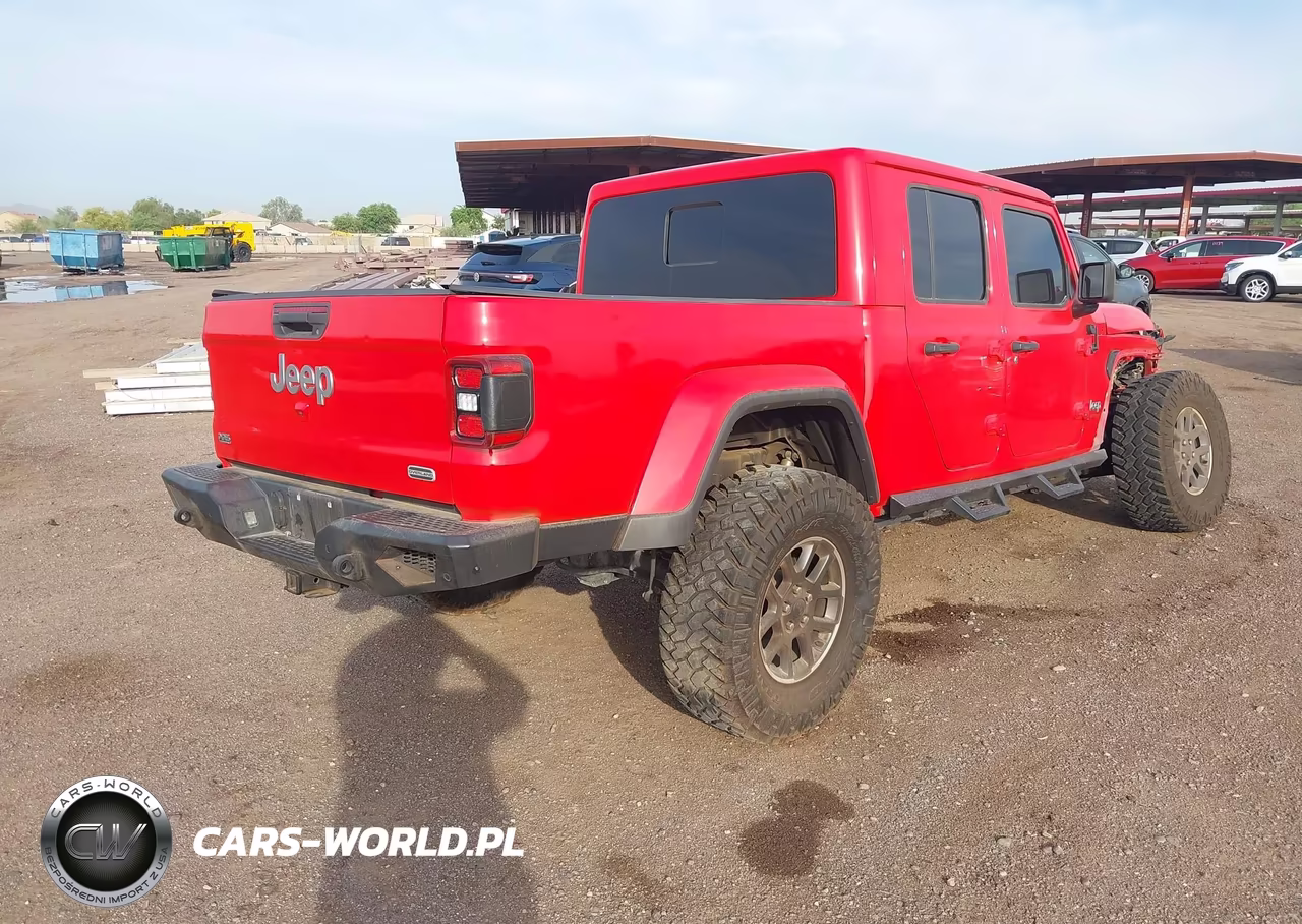 2020 Jeep Gladiator Overland 4X4 VIN:1C6HJTFG1LL122947 - 4