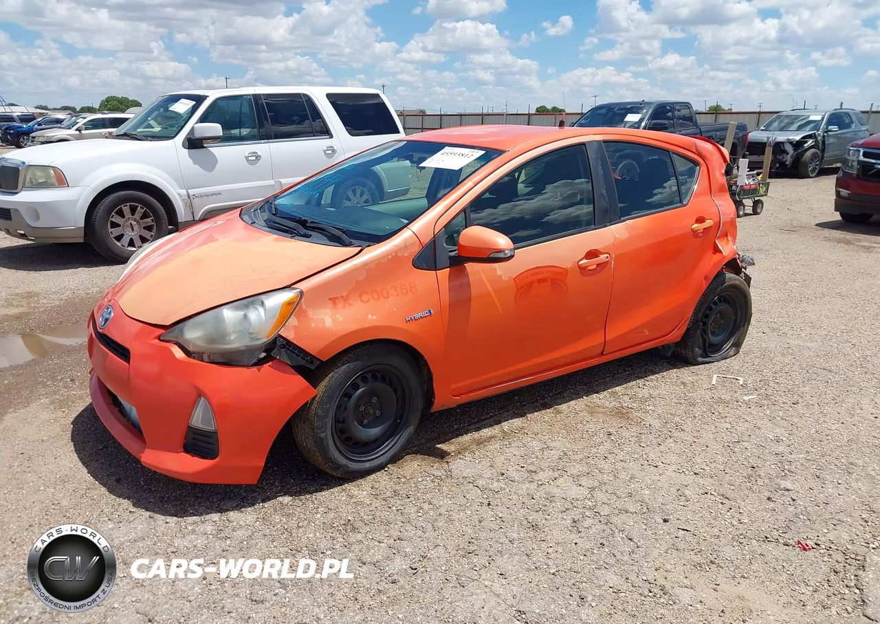 2012 Toyota Prius C Two VIN:JTDKDTB33C1003494 - 2