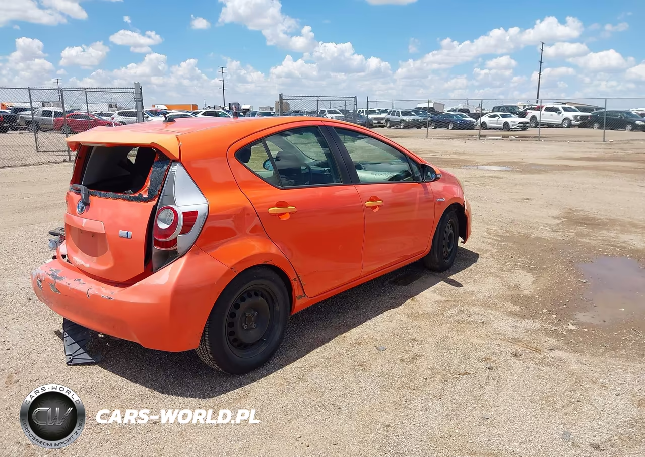 2012 Toyota Prius C Two VIN:JTDKDTB33C1003494 - 4