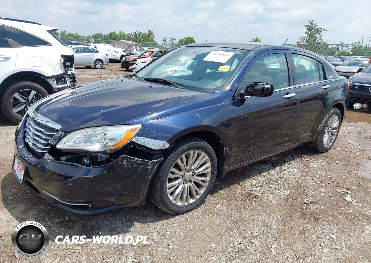 2012 Chrysler 200 Limited VIN:1C3CCBCB1CN123833 - 2