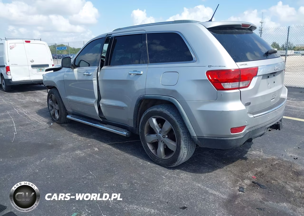 2012 Jeep Grand Cherokee Overland VIN:1C4RJECT2CC281857 - 3