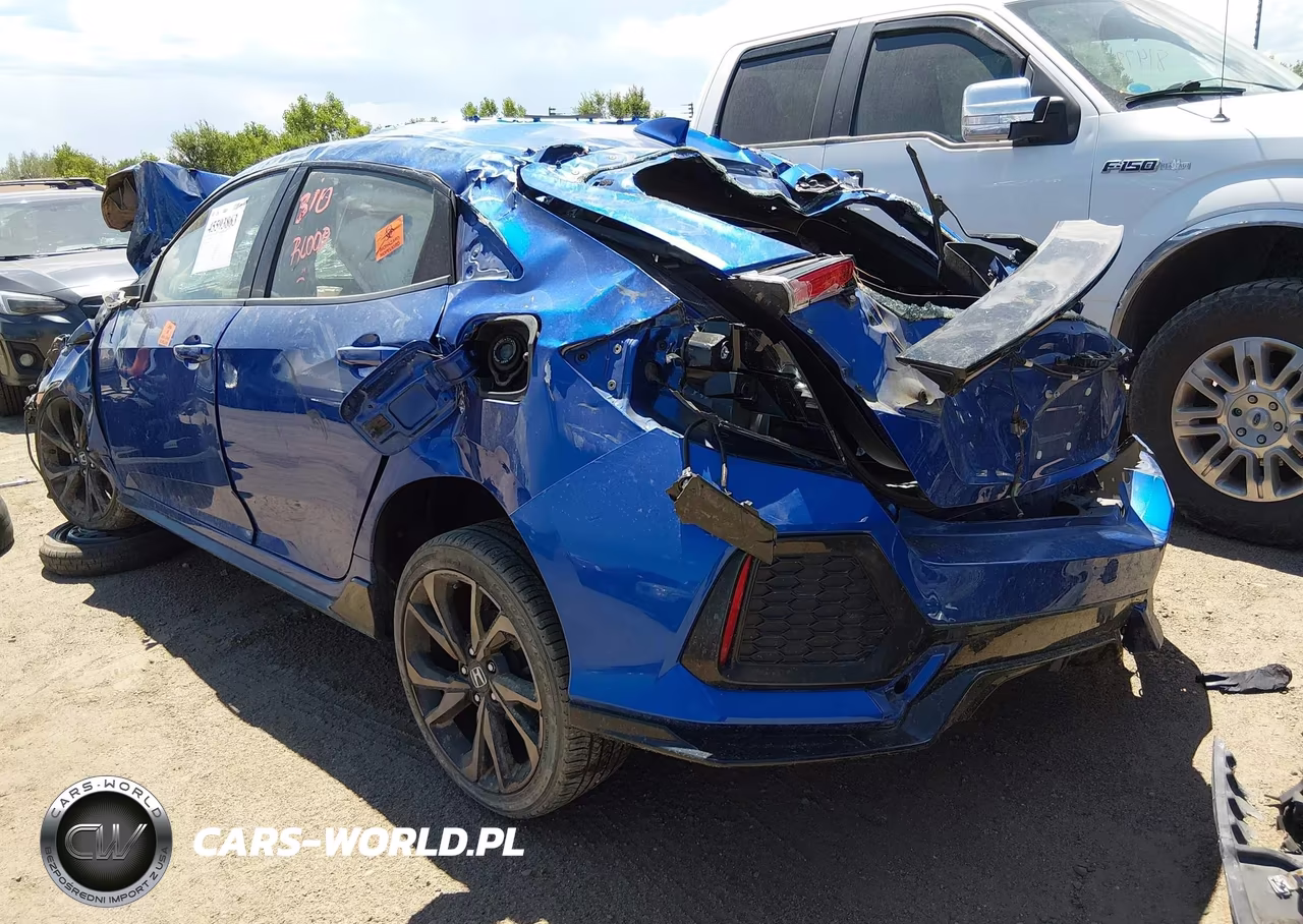 2018 Honda Civic Sport VIN:SHHFK7H44JU429972 - 3
