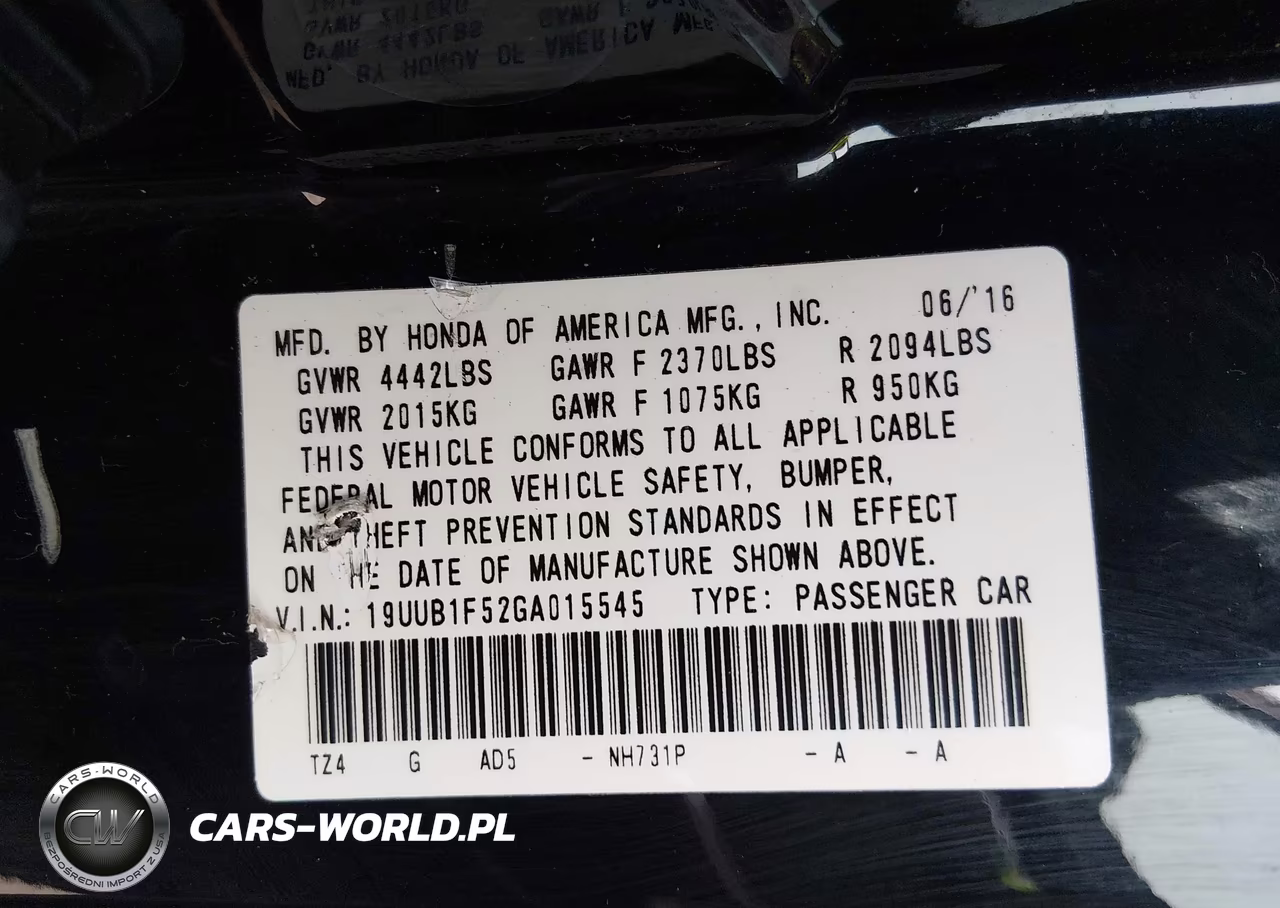 2016 Acura Tlx Tech VIN:19UUB1F52GA015545 - 9