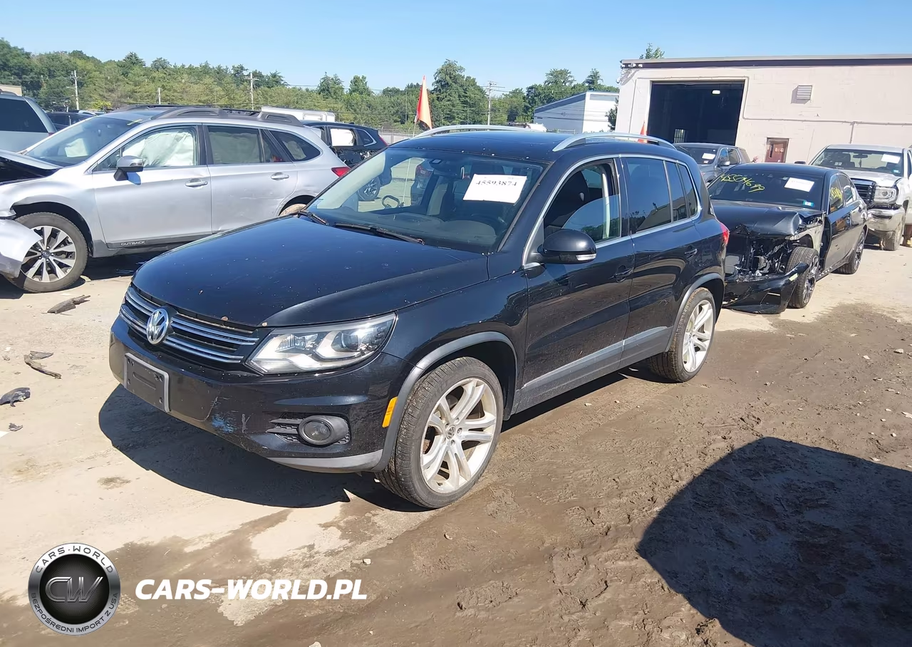 2013 Volkswagen Tiguan Sel VIN:WVGBV3AX8DW622495 - 2