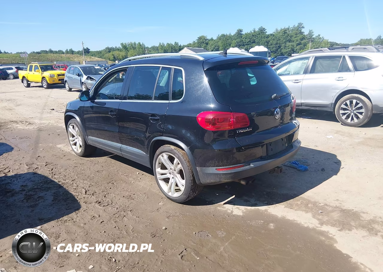 2013 Volkswagen Tiguan Sel VIN:WVGBV3AX8DW622495 - 3