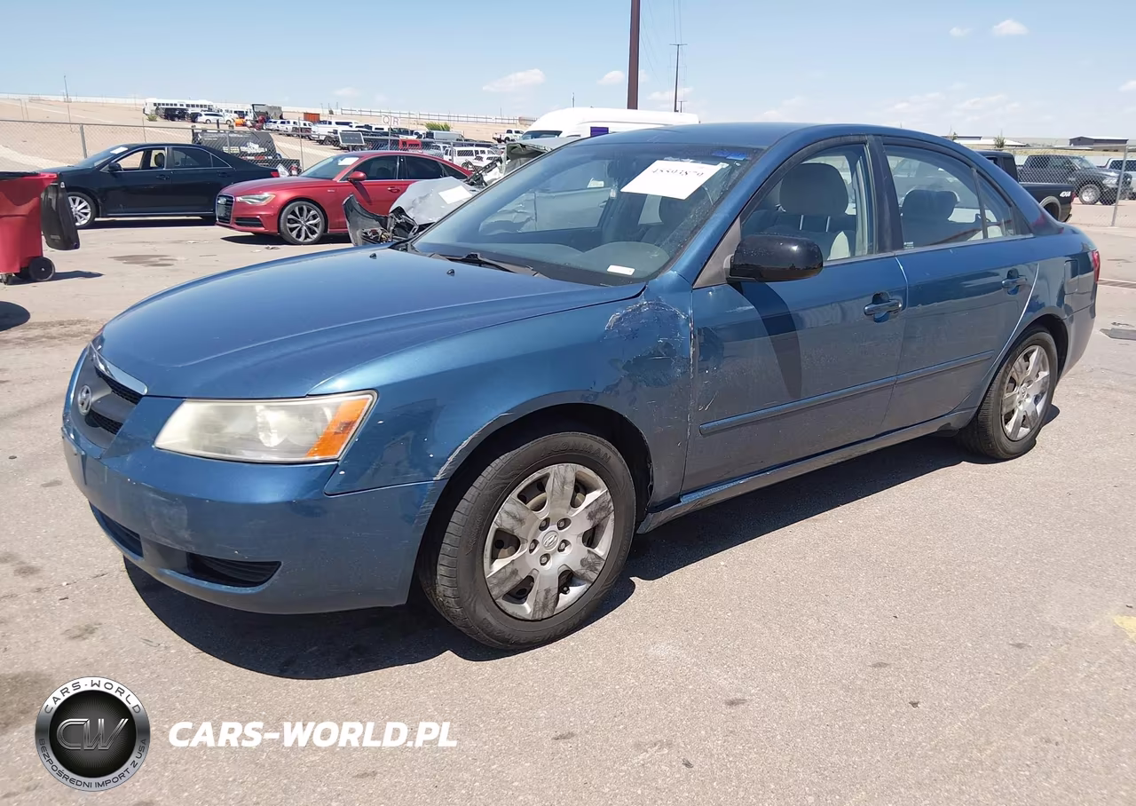 2007 Hyundai Sonata Gls-Gls W-Xm VIN:5NPET46C17H229743 - 2