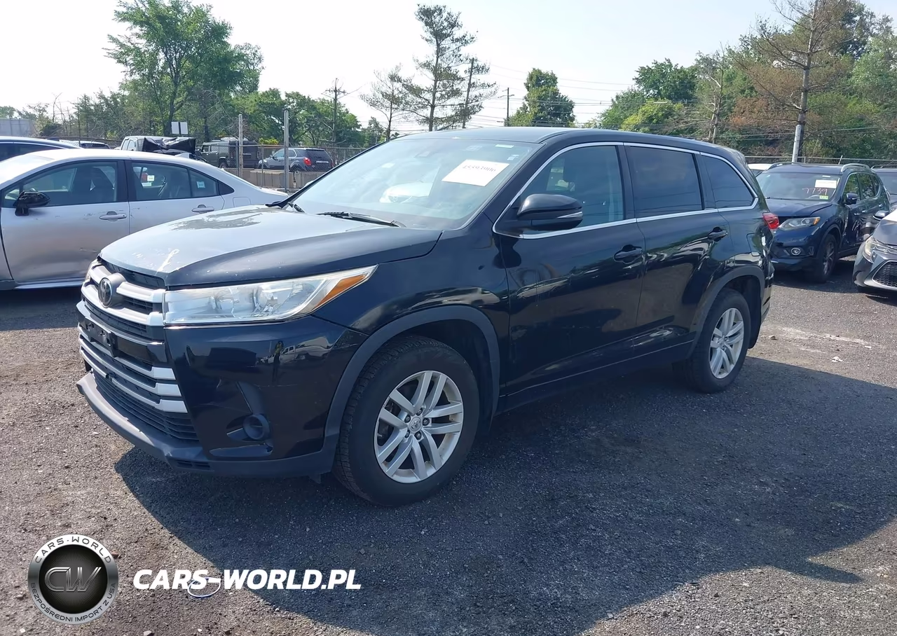 2017 Toyota Highlander Le VIN:5TDBZRFH1HS412050 - 2