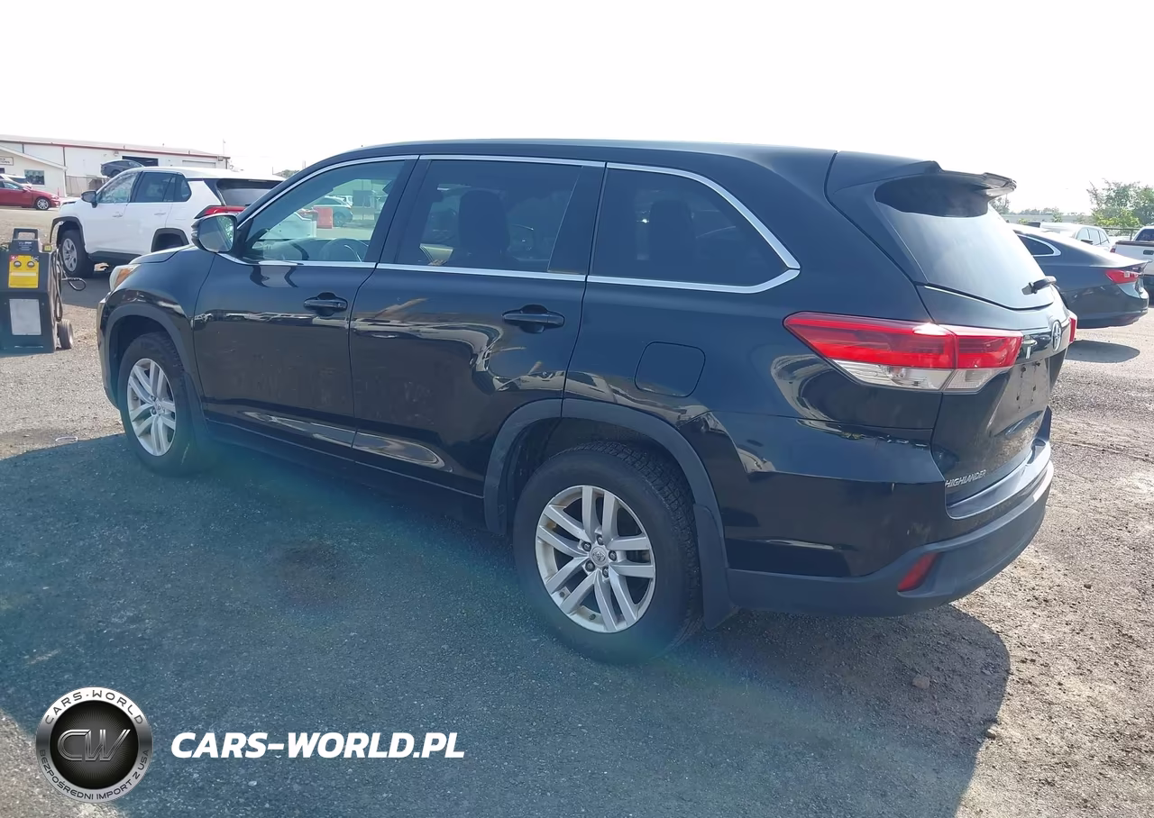 2017 Toyota Highlander Le VIN:5TDBZRFH1HS412050 - 3