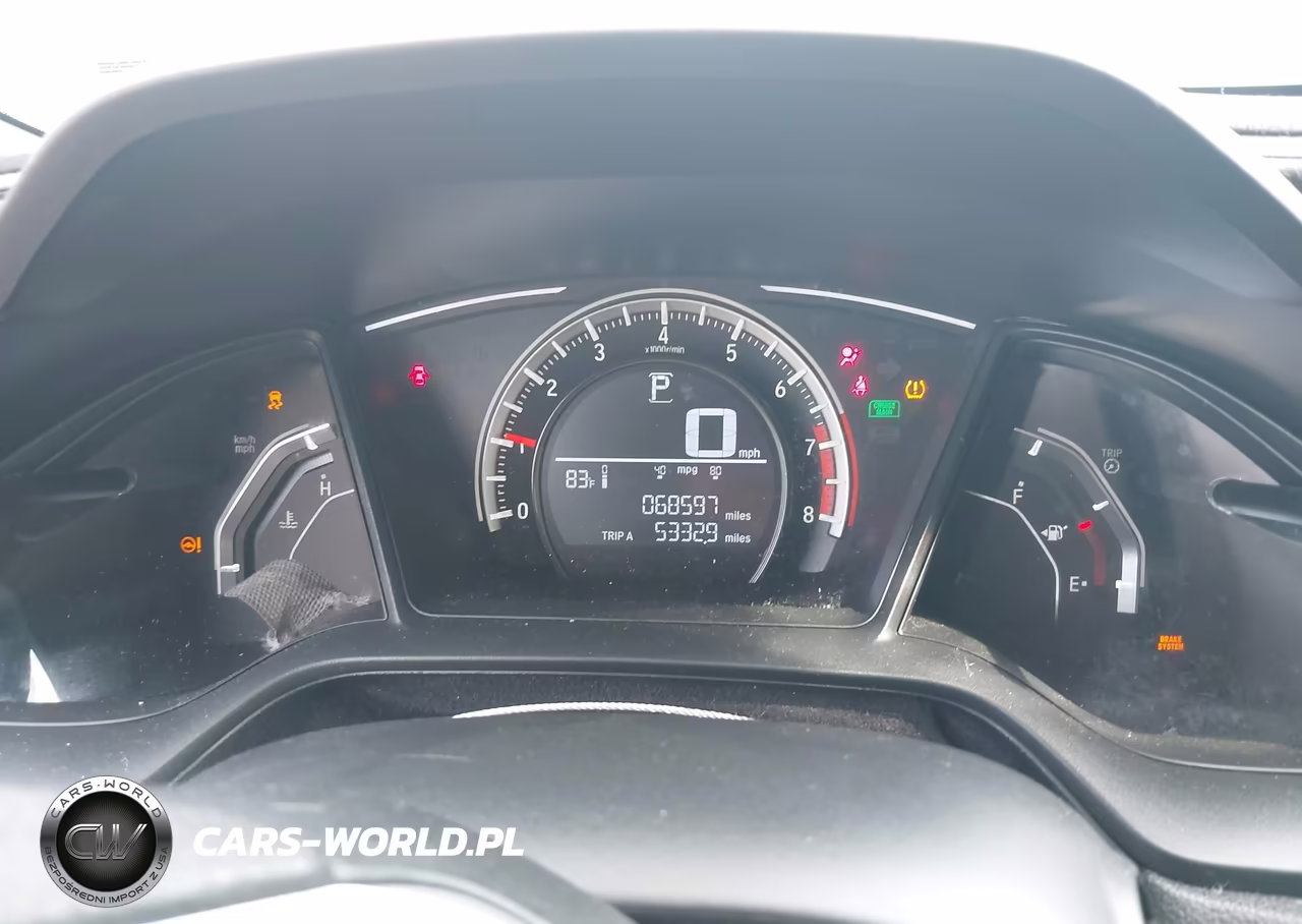 2017 Honda Civic Lx VIN:2HGFC4B5XHH308917 - 7