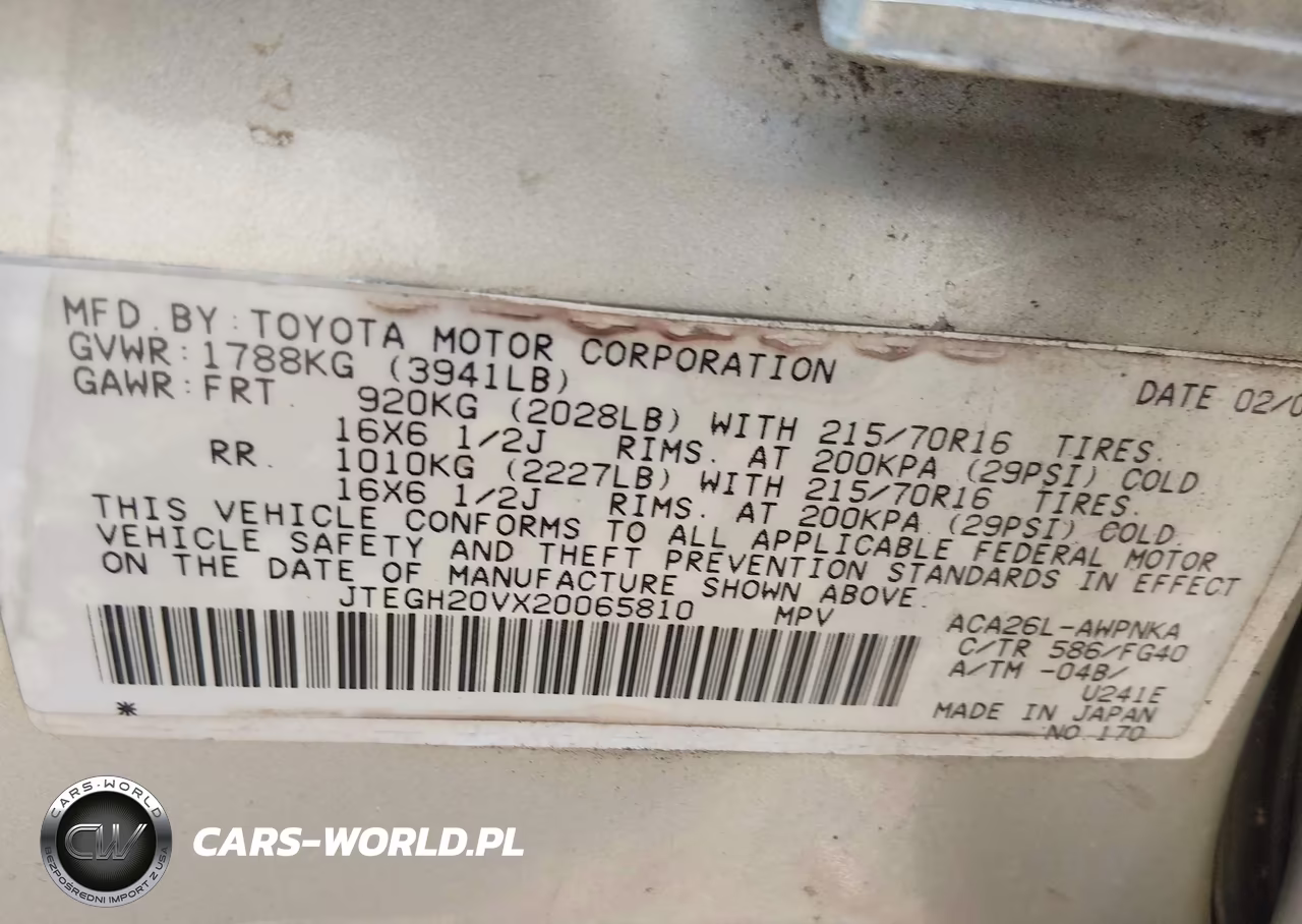2002 Toyota Rav4 VIN:JTEGH20VX20065810 - 9