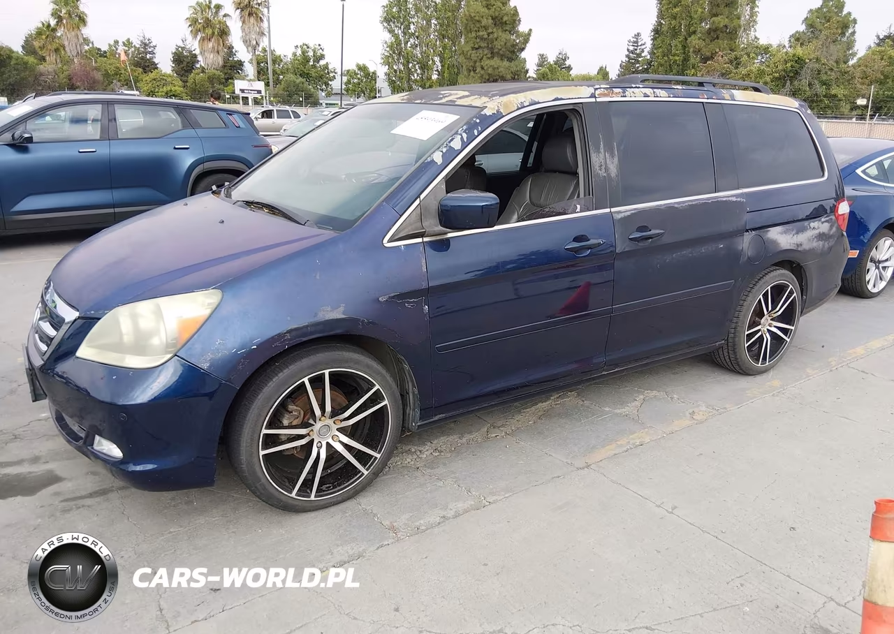 2005 Honda Odyssey Touring VIN:5FNRL38895B098738 - 2