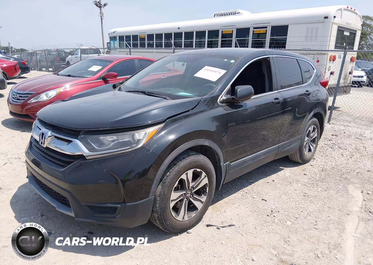 2017 Honda Cr-V Lx VIN:5J6RW6H34HL000966 - 2