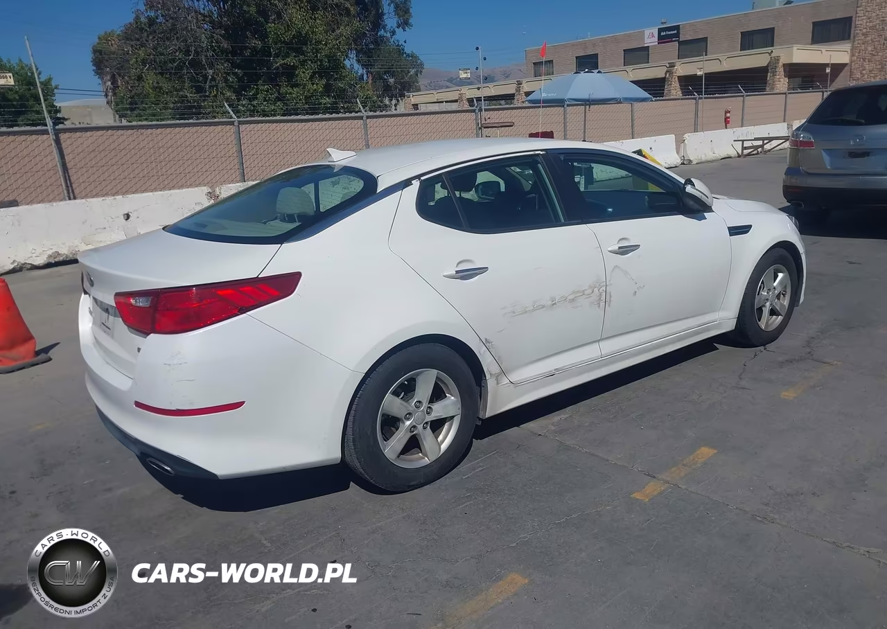 2015 Kia Optima Lx VIN:KNAGM4A72F5532932 - 4