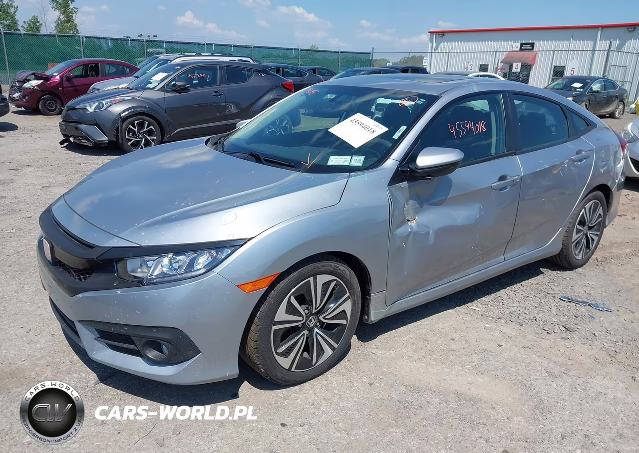 2016 Honda Civic Ex-T VIN:19XFC1F39GE220215 - 2