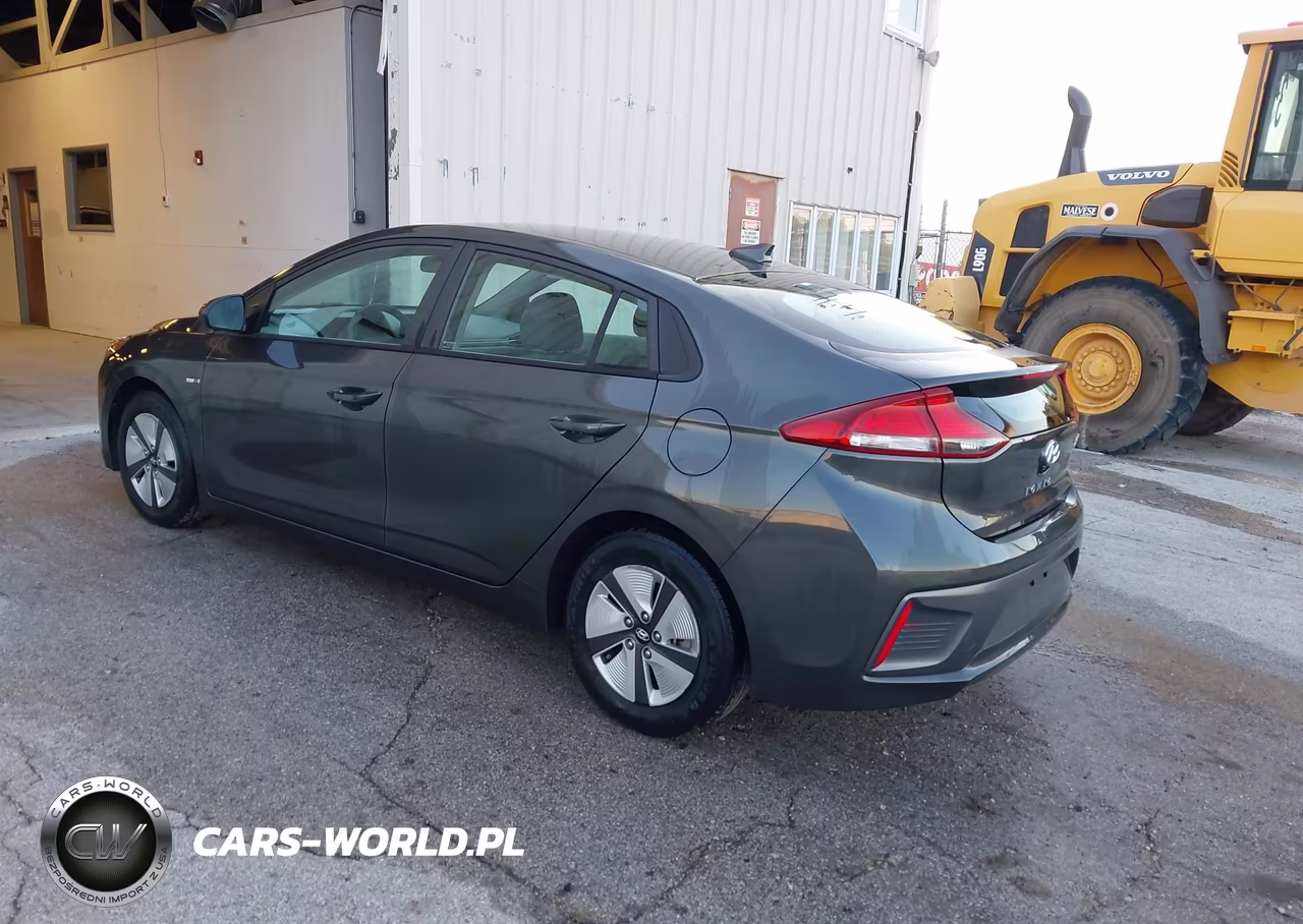2020 Hyundai Ioniq Hybrid Blue VIN:KMHC65LC5LU220466 - 3