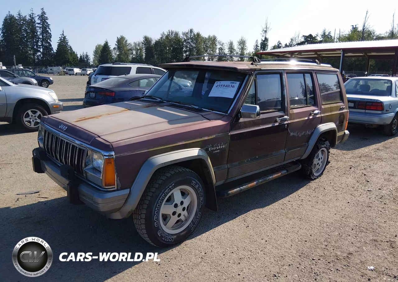 1991 Jeep Cherokee Laredo VIN:1J4FJ58S4ML564145 - 2