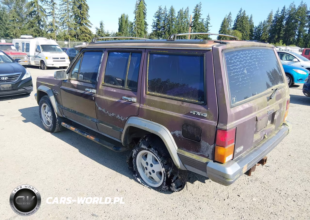 1991 Jeep Cherokee Laredo VIN:1J4FJ58S4ML564145 - 3