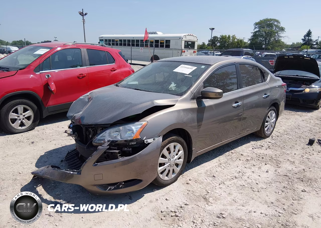 2015 Nissan Sentra Sv VIN:3N1AB7AP1FY293122 - 2