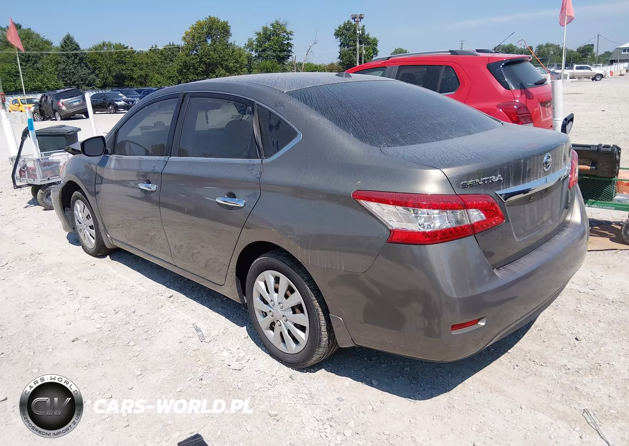2015 Nissan Sentra Sv VIN:3N1AB7AP1FY293122 - 3