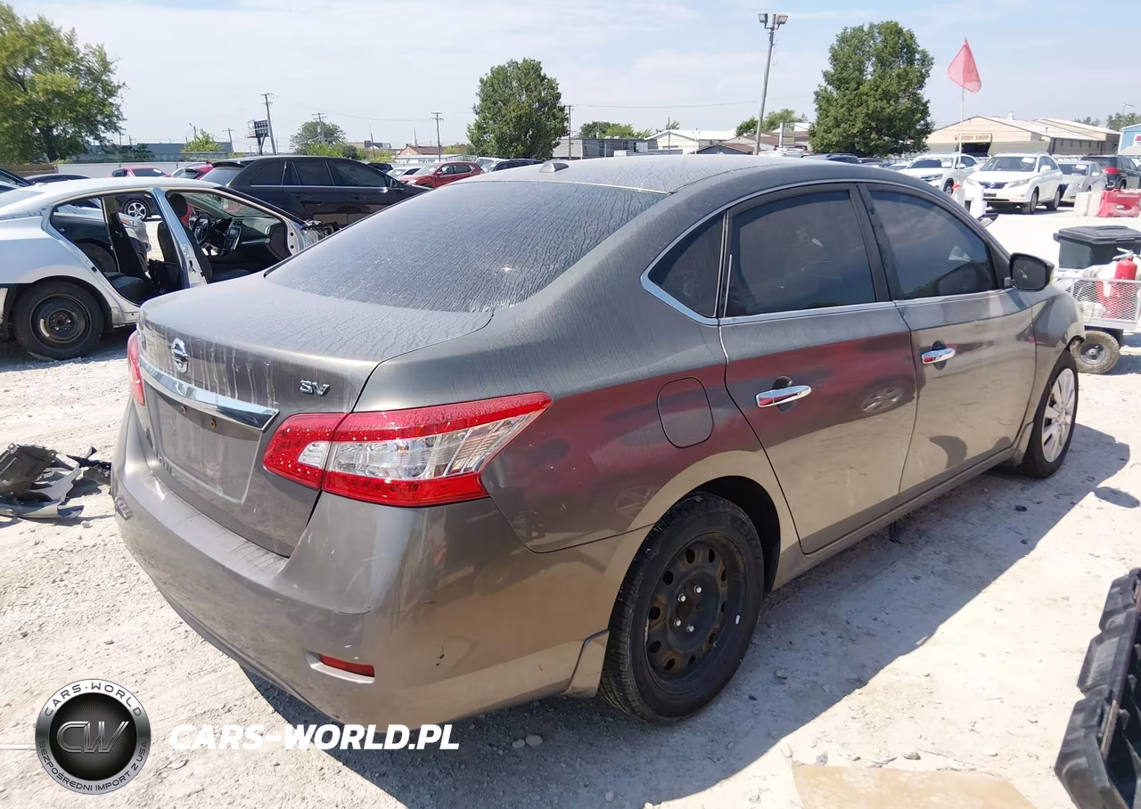 2015 Nissan Sentra Sv VIN:3N1AB7AP1FY293122 - 4