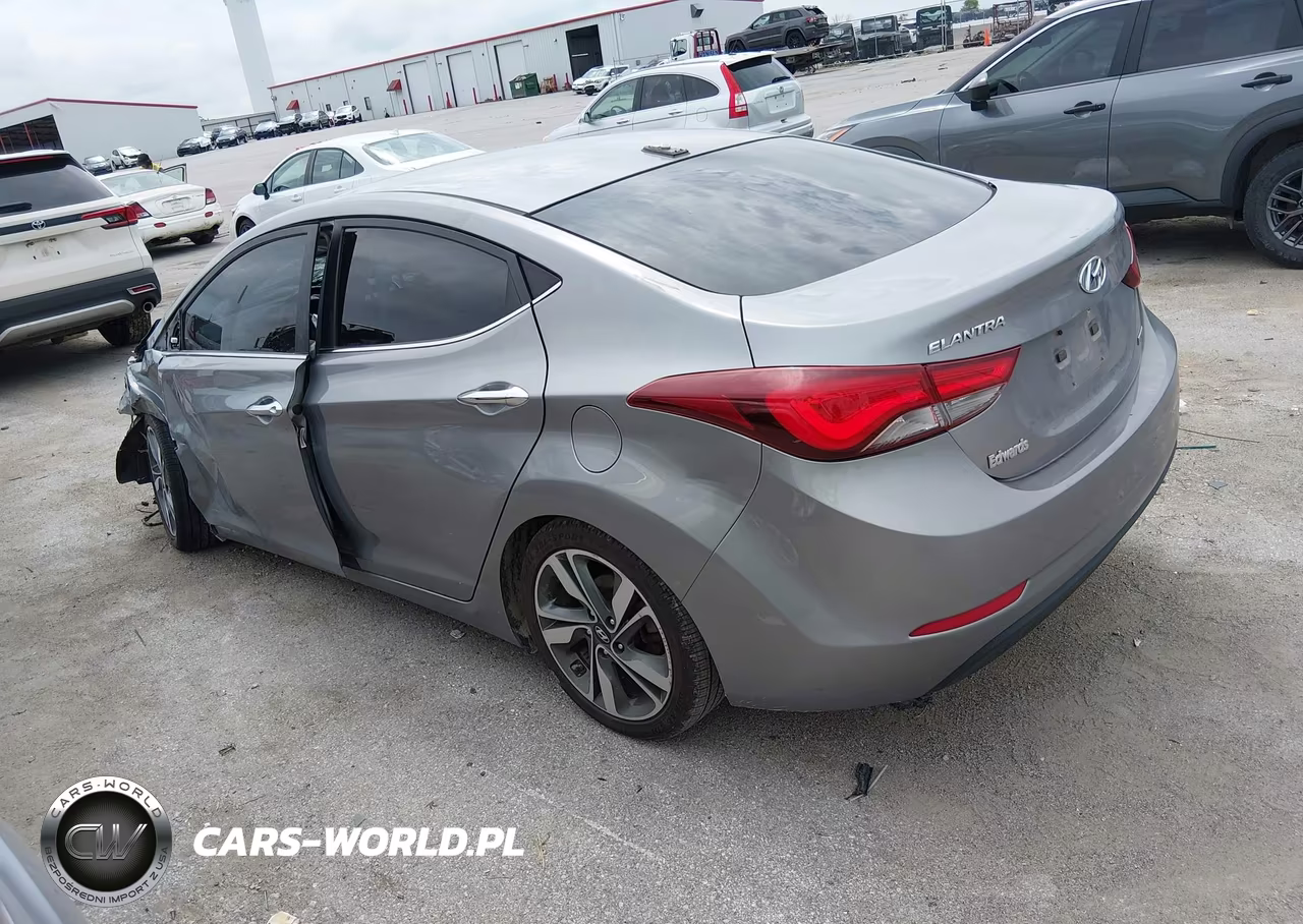 2015 Hyundai Elantra Limited VIN:KMHDH4AE8FU359394 - 3
