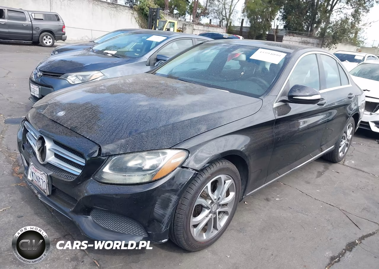 2015 Mercedes-Benz C 300 VIN:55SWF4JB6FU054587 - 2