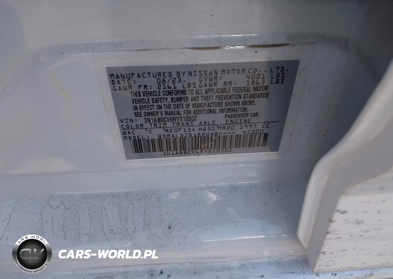 2024 Nissan Sentra Sv Xtronic Cvt VIN:3N1AB8CV6RY210502 - 9