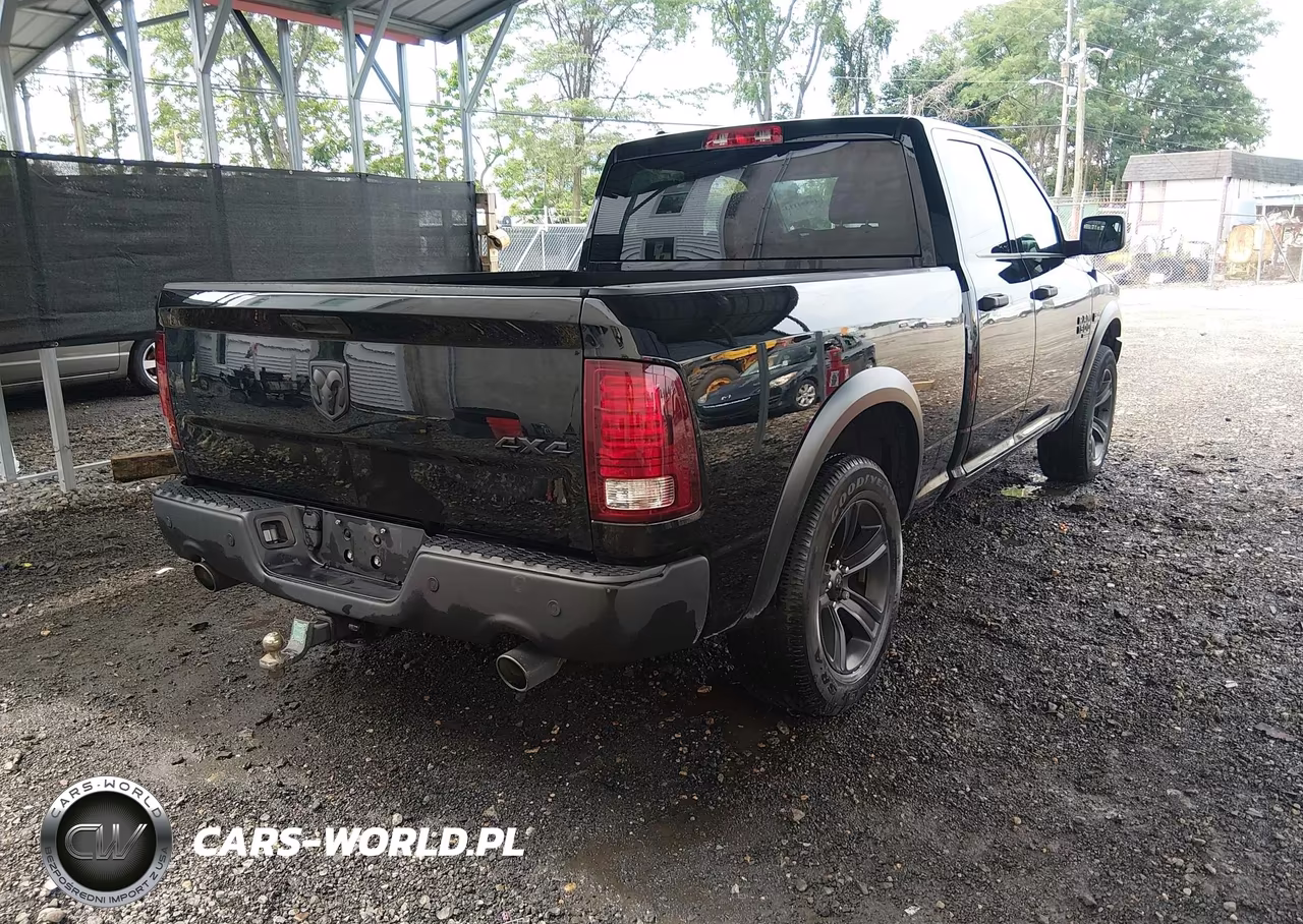 2022 Ram 1500 Classic Warlock 4X4 6'4 Box VIN:1C6RR7GTXNS219749 - 4