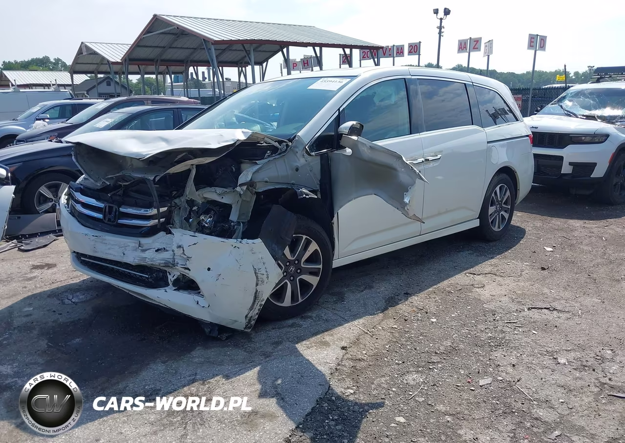 2016 Honda Odyssey Touring-Touring Elite VIN:5FNRL5H90GB005225 - 2