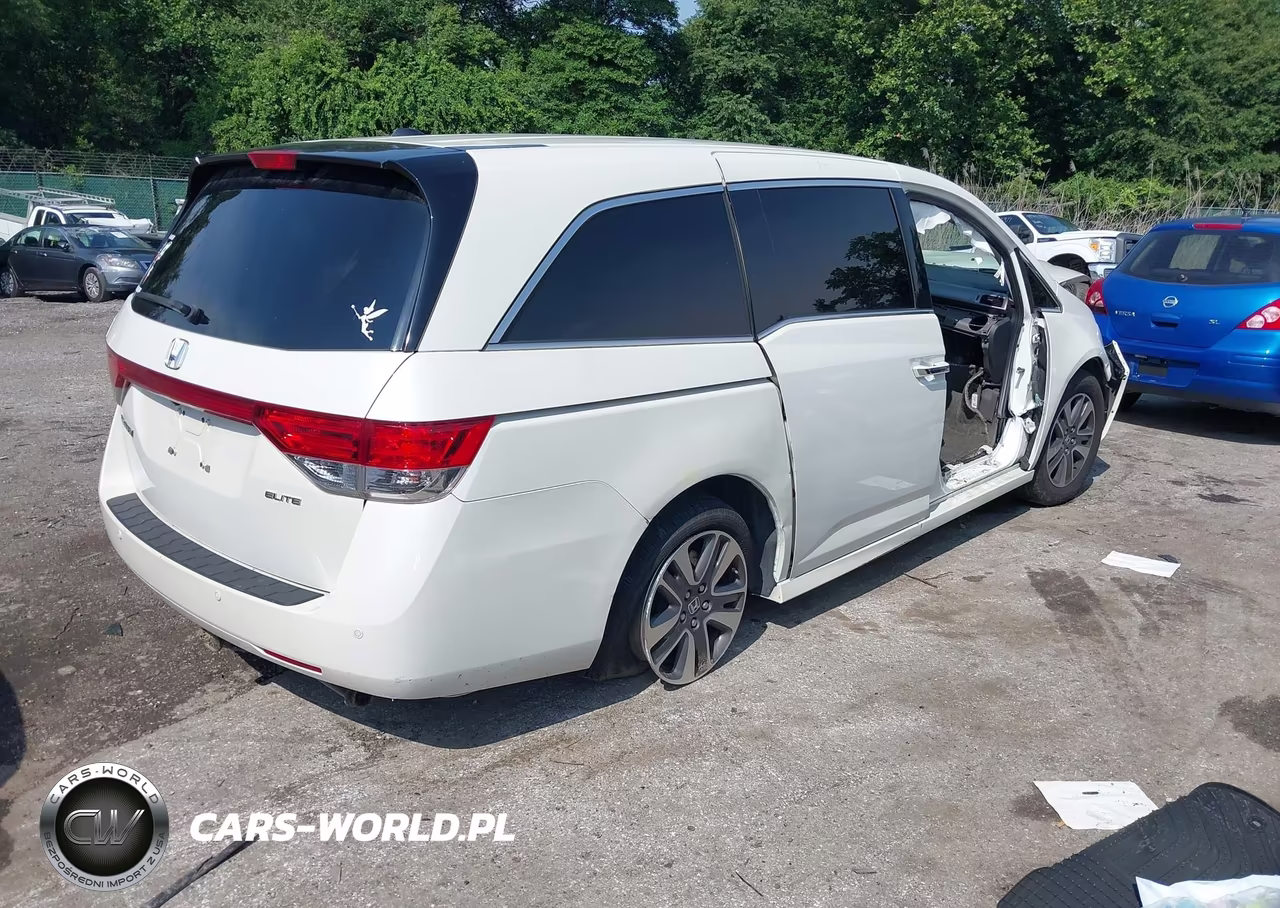 2016 Honda Odyssey Touring-Touring Elite VIN:5FNRL5H90GB005225 - 4