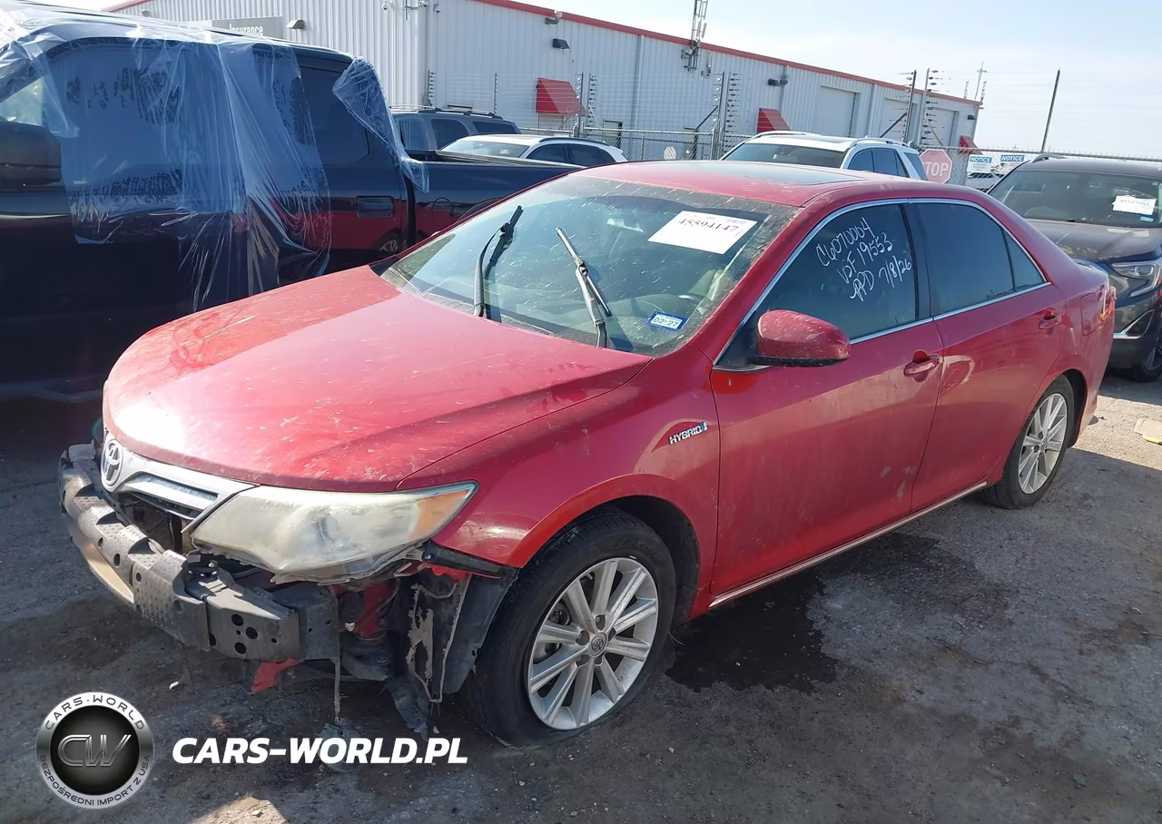 2014 Toyota Camry Hybrid Xle VIN:4T1BD1FK5EU141010 - 2