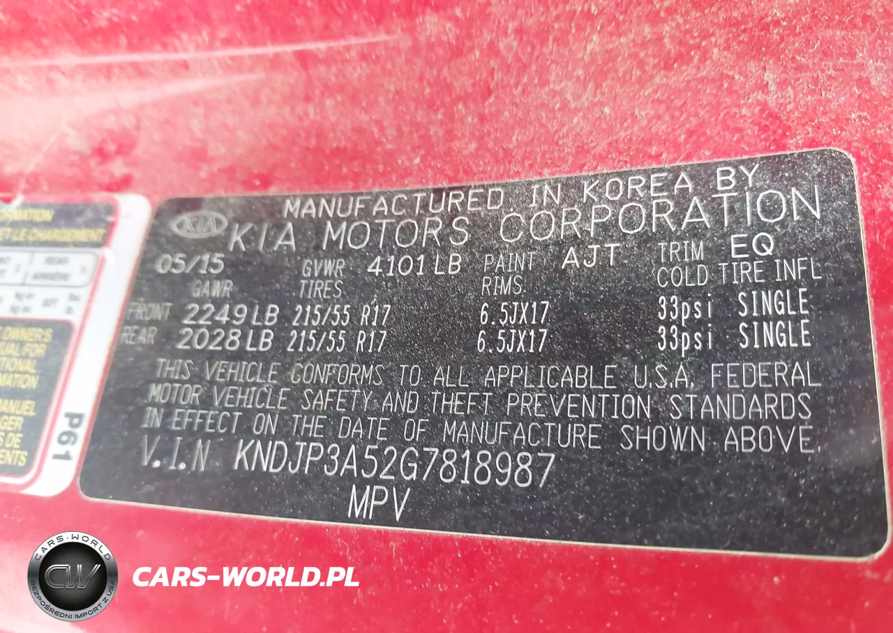 2016 Kia Soul + VIN:KNDJP3A52G7818987 - 9