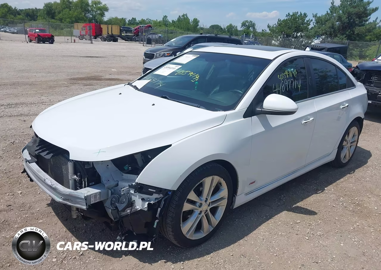 2012 Chevrolet Cruze Ltz VIN:1G1PH5SC2C7307914 - 2