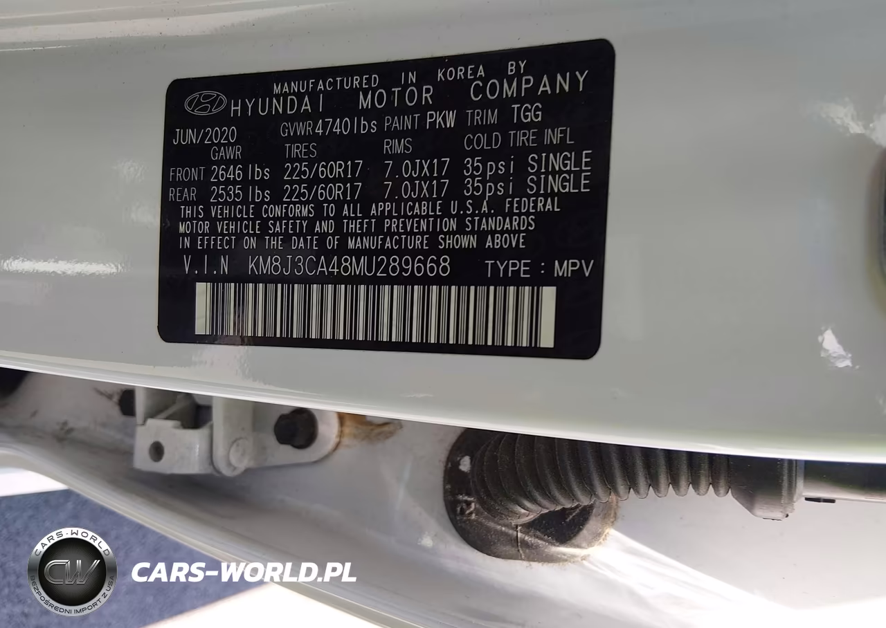 2021 Hyundai Tucson Value VIN:KM8J3CA48MU289668 - 9