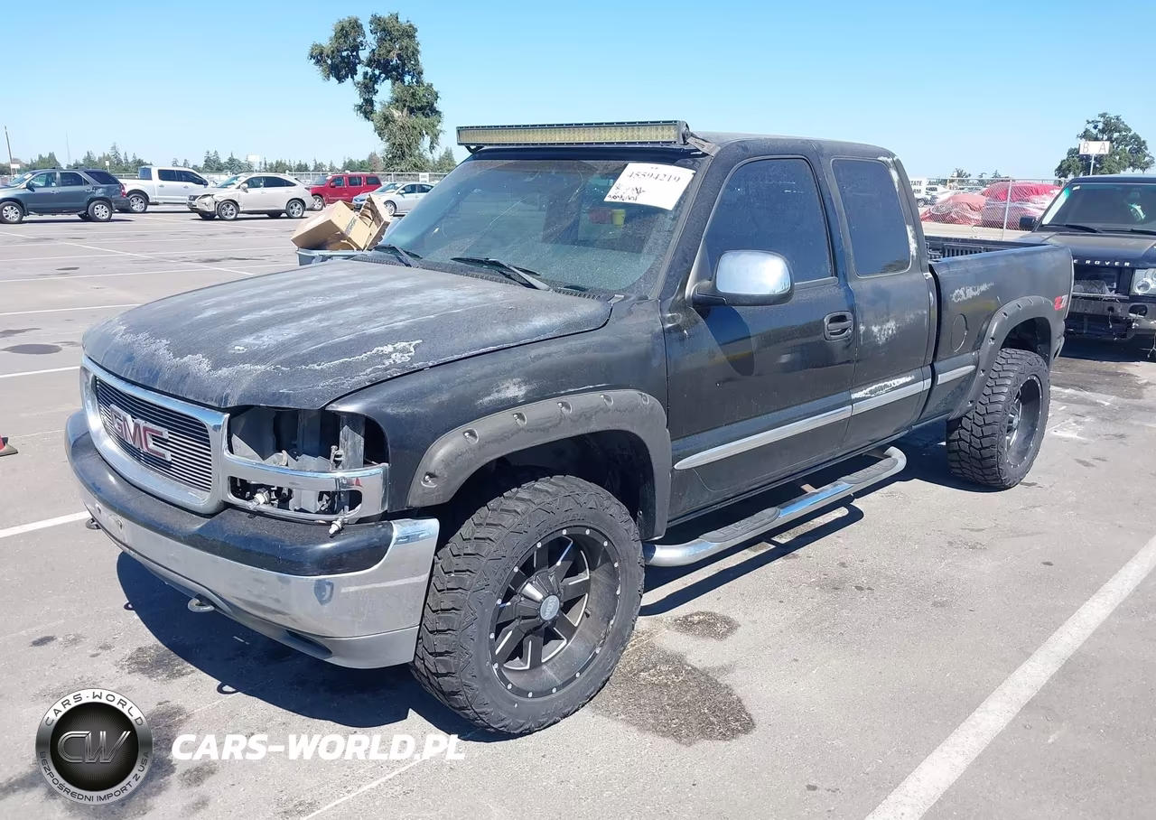 2000 GMC Sierra 1500 Sle VIN:2GTEK19T3Y1352671 - 2