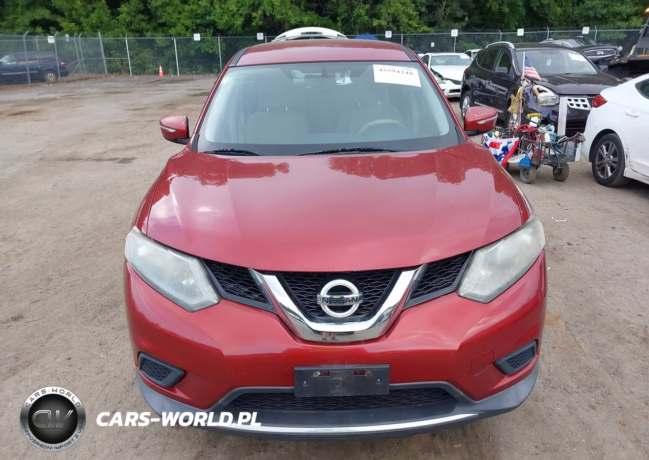 2015 Nissan Rogue S VIN:KNMAT2MV5FP536648 - 12