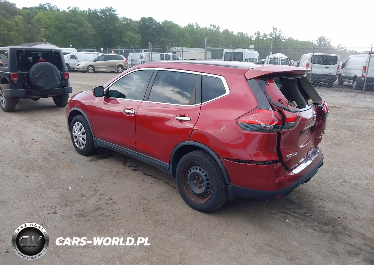 2015 Nissan Rogue S VIN:KNMAT2MV5FP536648 - 3