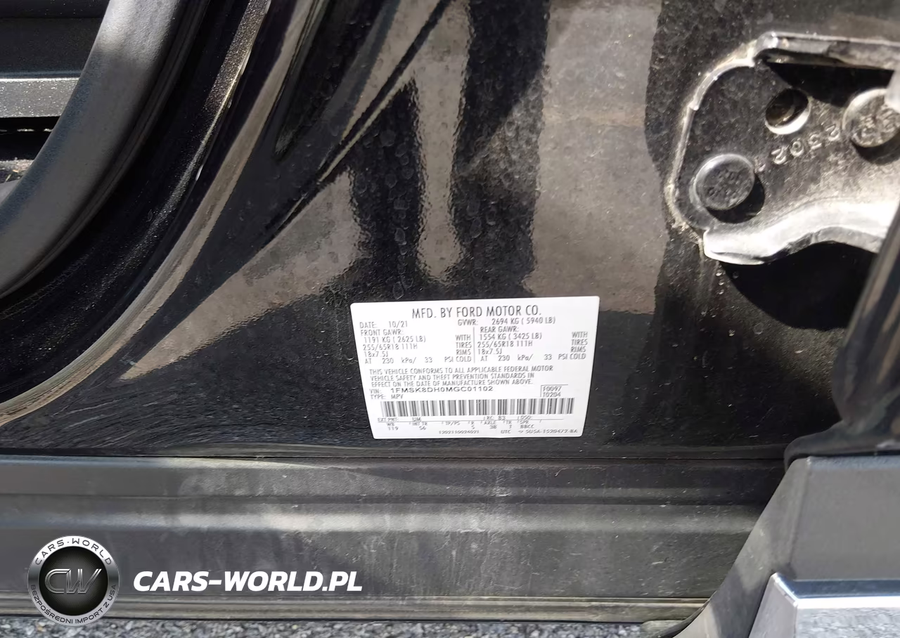 2021 Ford Explorer Xlt VIN:1FMSK8DH0MGC01102 - 9