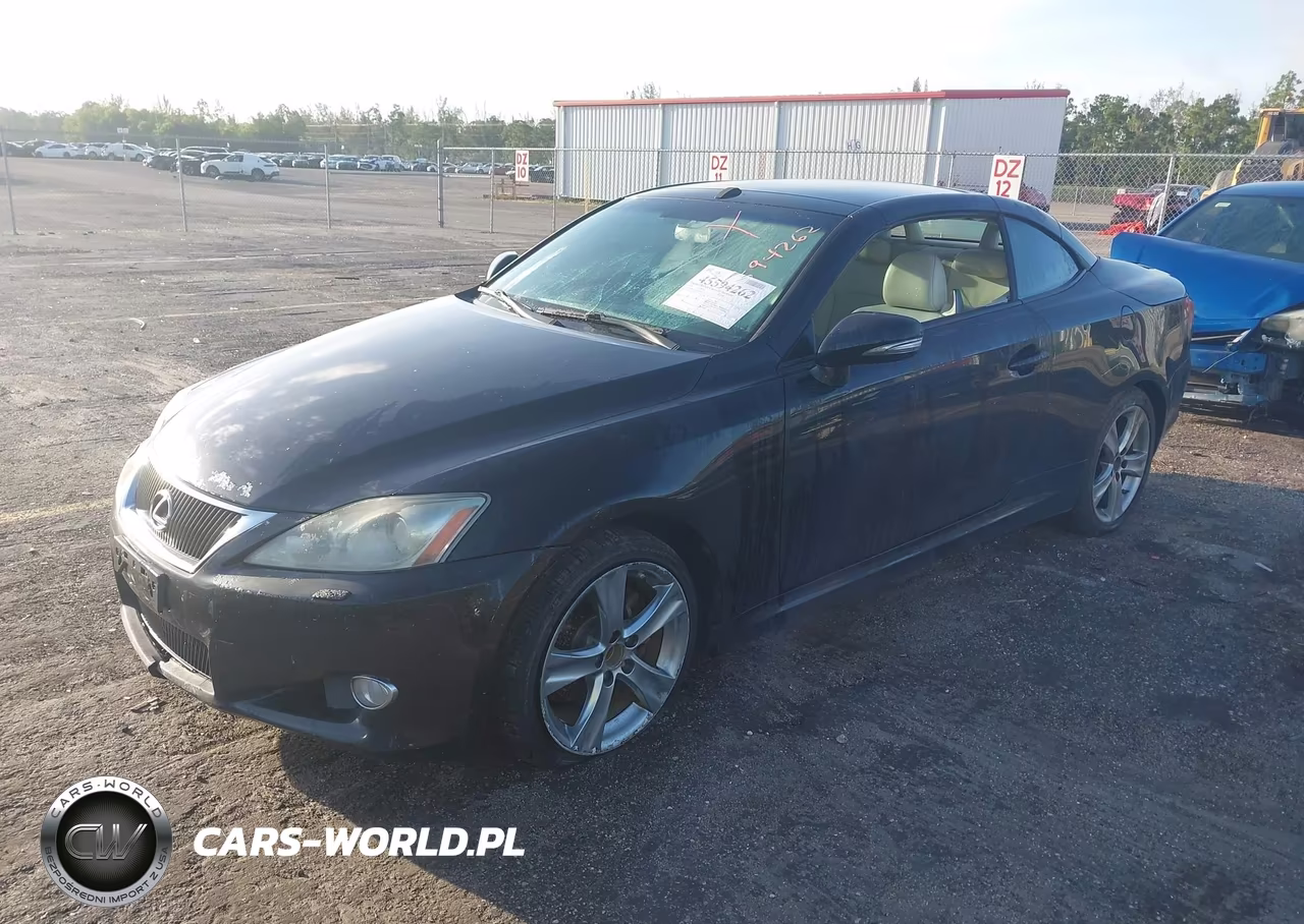 2010 Lexus Is 250C VIN:JTHFF2C27A2502560 - 2