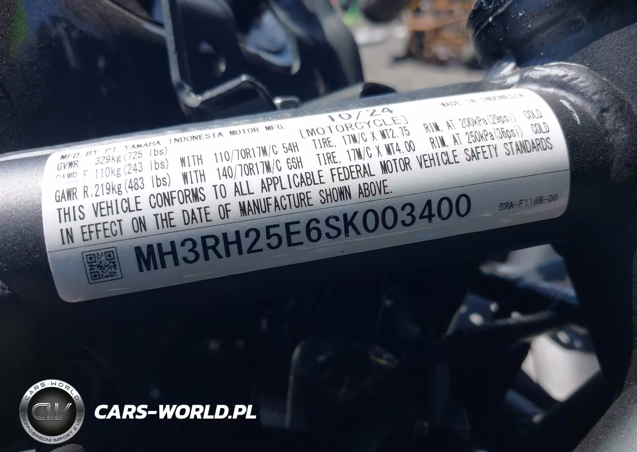 2025 Yamaha Yfz320 A VIN:MH3RH25E6SK003400 - 10