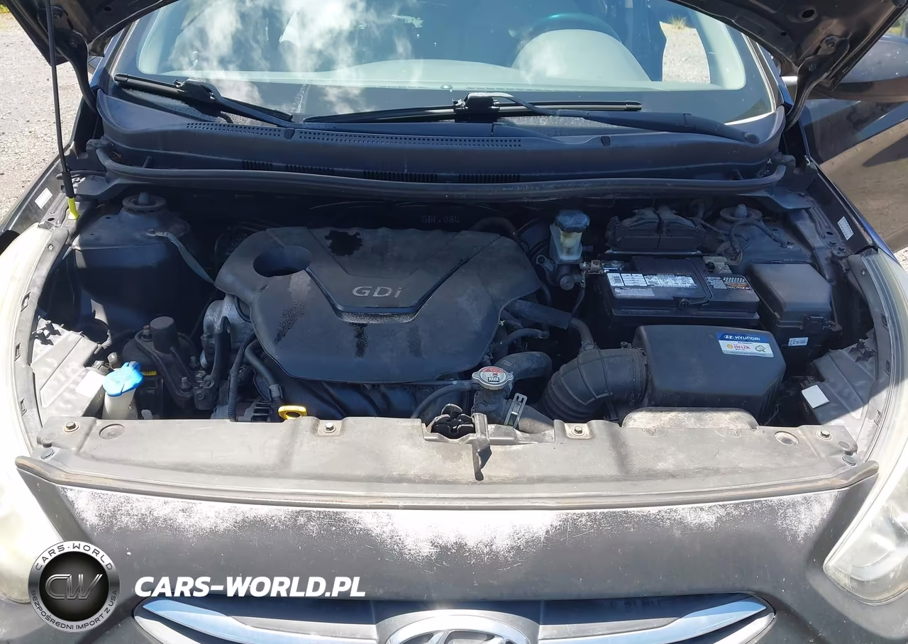 2015 Hyundai Accent Gls VIN:KMHCT4AE8FU873370 - 10
