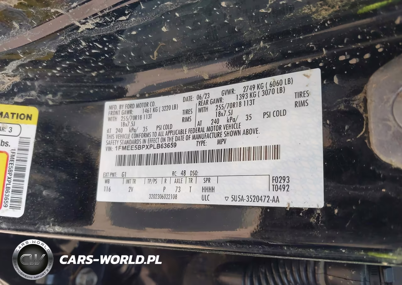 2023 Ford Bronco Outer Banks VIN:1FMEE5BPXPLB63659 - 4