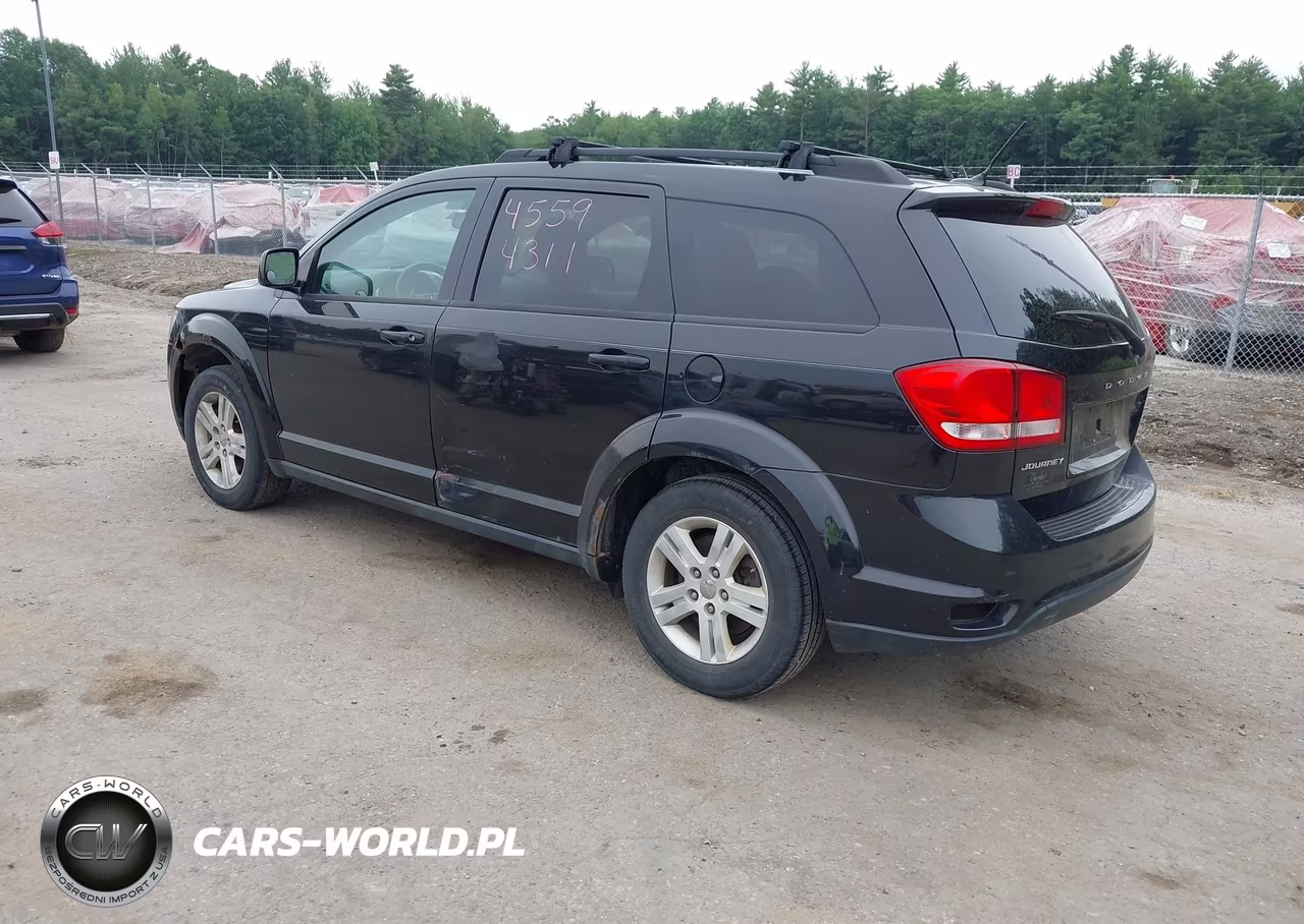 2012 Dodge Journey Sxt VIN:3C4PDCBB4CT341573 - 3