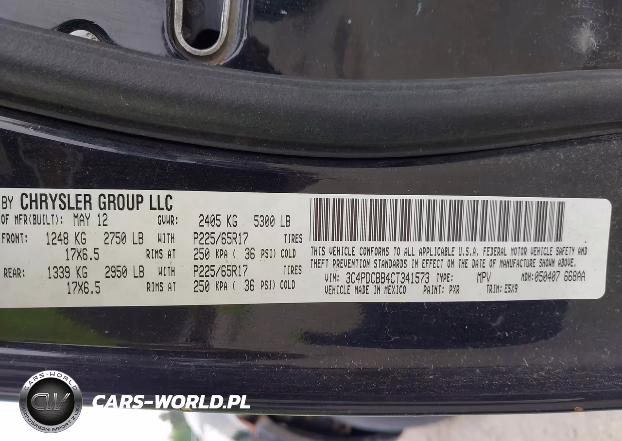 2012 Dodge Journey Sxt VIN:3C4PDCBB4CT341573 - 9