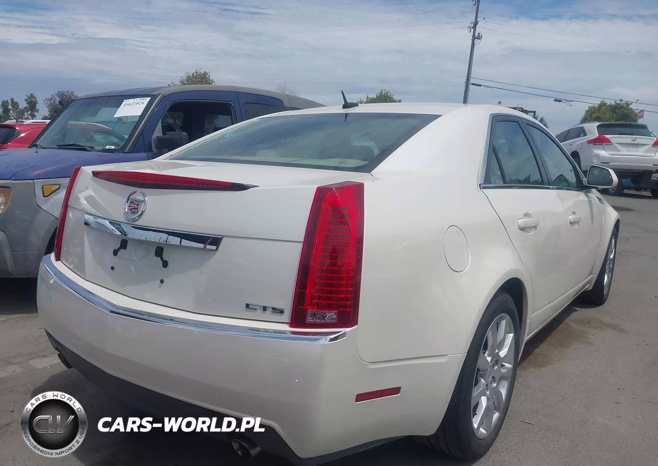 2008 Cadillac Cts Rwd W-1Sa VIN:1G6DM577380108522 - 4
